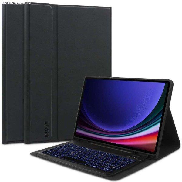 Samsung Galaxy Tab S9 11.0 SM-X710 / X716B, Bluetooth billentyűzetes mappa tok,
érintőceruza tartó, TP SC Pen + Keyboard, fekete (9319456604085)