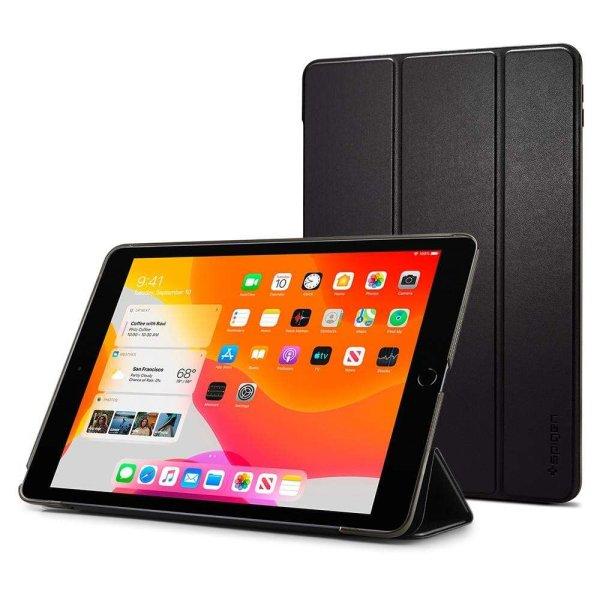 Apple iPad 10.2 (2019 / 2020 / 2021), mappa tok, Smart Case, Spigen Smart Fold,
fekete (8809685622468)