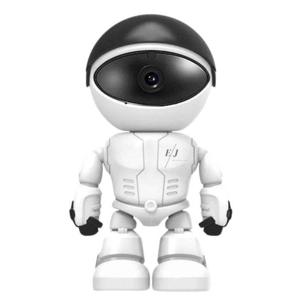 Robot bébiőr, vezeték nélküli megfigyelő kamera, HD 1080P,
mozgásérzékelő, automatikus 360°-os forgatás, éjjellátó, infravörös