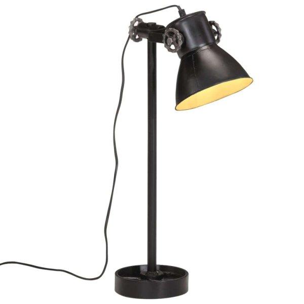 vidaXL fekete asztali lámpa 25 W 15x15x55 cm E27