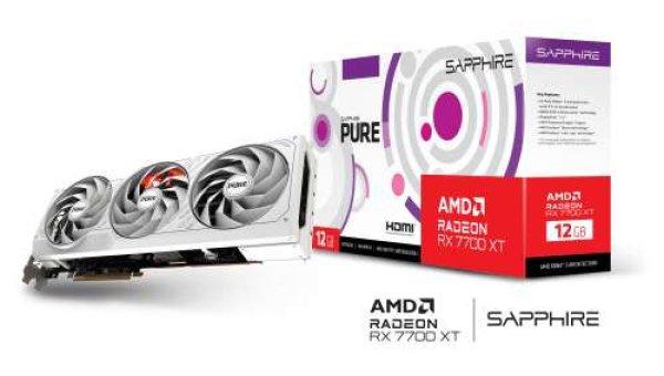 Sapphire Radeon RX 7700 XT Pure Gaming OC 12GB GDDR6 videokártya