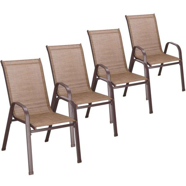 Springos kerti szék 73 x 55,5 x 93 cm - 4 db.