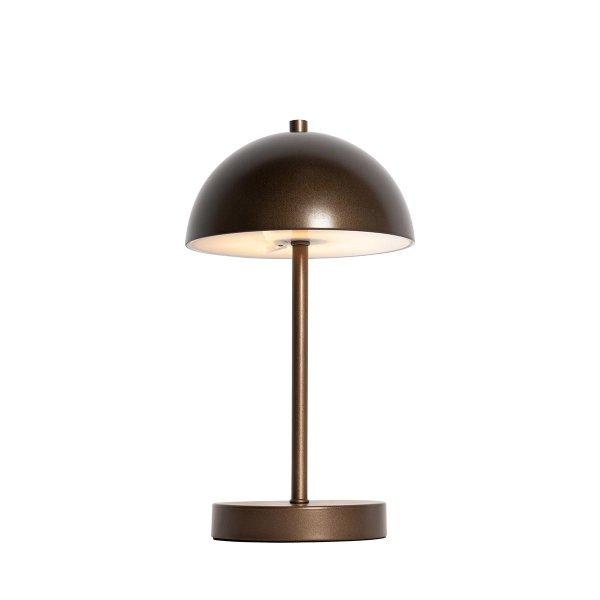 Kültéri asztali lámpa sötét bronz újratölthető 3 fokozatban
szabályozható - Keira