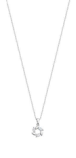 Lotus Silver Időtálló ezüst nyaklánc cirkónium
kövekkel LP3188-1/1 (nyaklánc, medál)