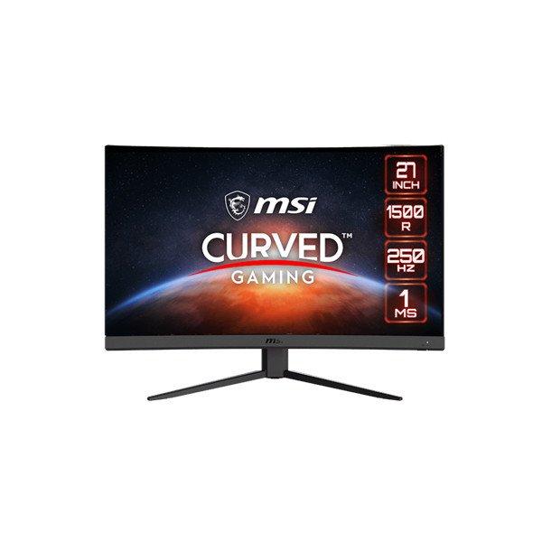 MSI Monitor GAMING G27C4X Ívelt VA LED 27" FHD 1920x1080, 16:9, 3000:1 CR,
300cd/m2, 1ms, 250Hz, DP, HDMI