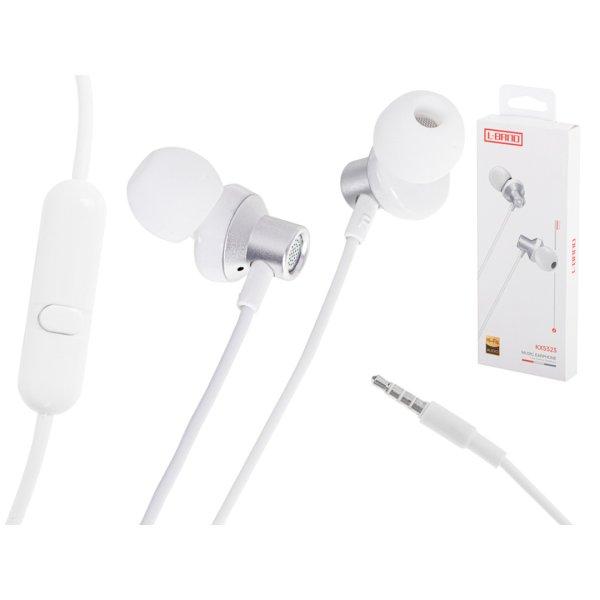 Vezetékes fülhallgató (fehér)