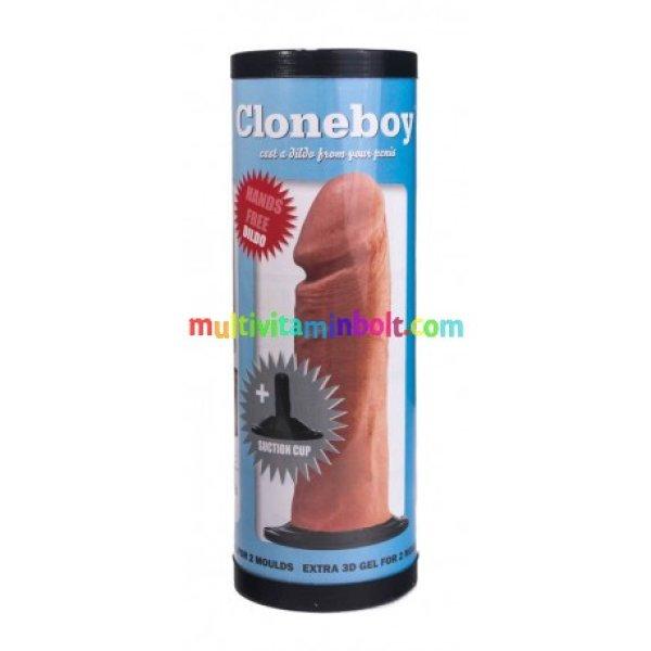 Cloneboy Dildo-Kit Suction Pink pénisz szobor öntő szett, pénisz klónozó,
rózsaszín szilikonból, tapadókoronggal