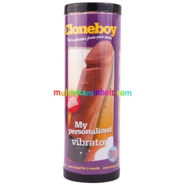 Cloneboy Vibrator-Kit pénisz szobor öntő szett, pénisz klónozó,
szilikonból, vibrátorral