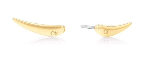 Calvin Klein Hosszúkás fülbevaló aranyozott
acélból Elongated Drops 35000345