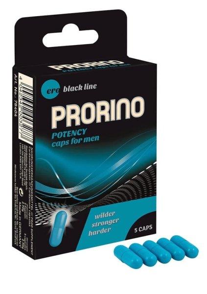  PRORINO Potency Caps for men 5 pcs 