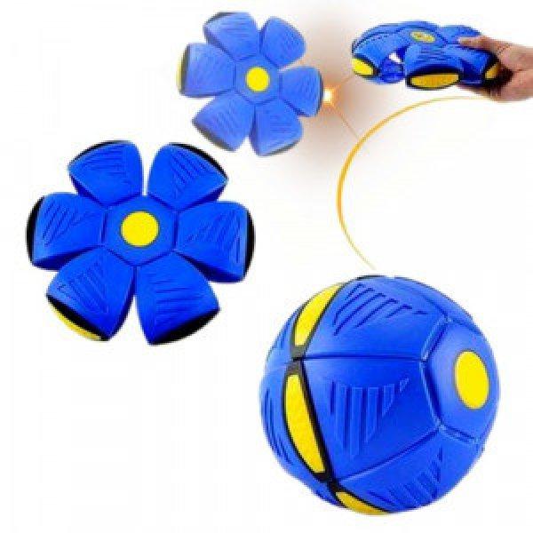 UFO disc ball - frizbi labda, Led világítással - kék