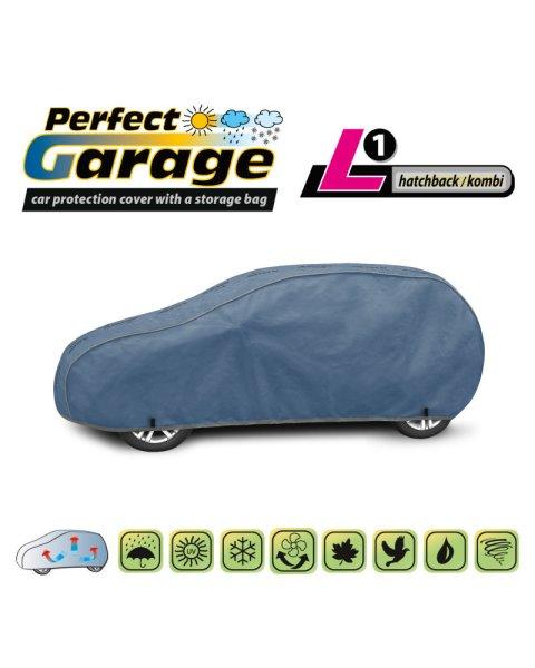 Tata Indigo autótakaró Ponyva, Perfect garázs , L1 Hatchback/Kombi 405-430Cm