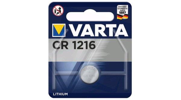 Varta Lithium Gombelem CR1216 3V B1
