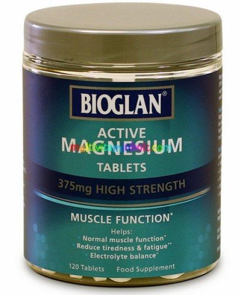 Aktív Magnézium 375g, 120 db tabletta, magnézium komplex, 4-féle - Bioglan