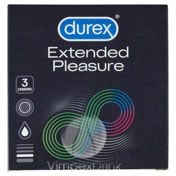 Durex Óvszer 3db Extended Pleasure