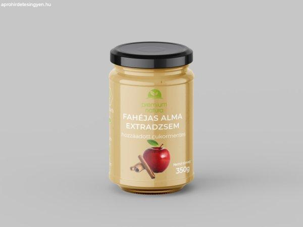 Premium Natura csökkentett energia tartalmú extra dzsem édesítőszerekkel
fahéjas alma 350 g