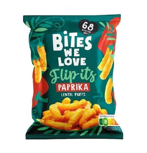 Bites We Love vegán paprikás lencse chips BIO 18g Szavatossági idő:
2025-03-27