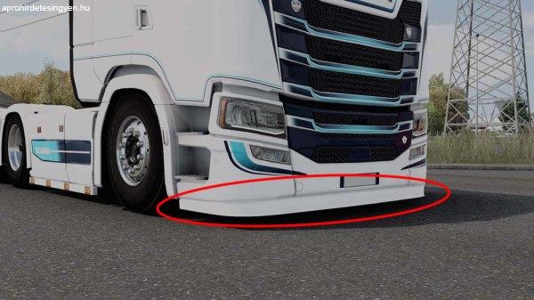 Scania R 2017-től lökhárító spoiler