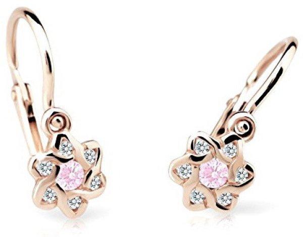 Cutie Jewellery Gyermek fülbevaló C2149-10-X-4 rózsaszín