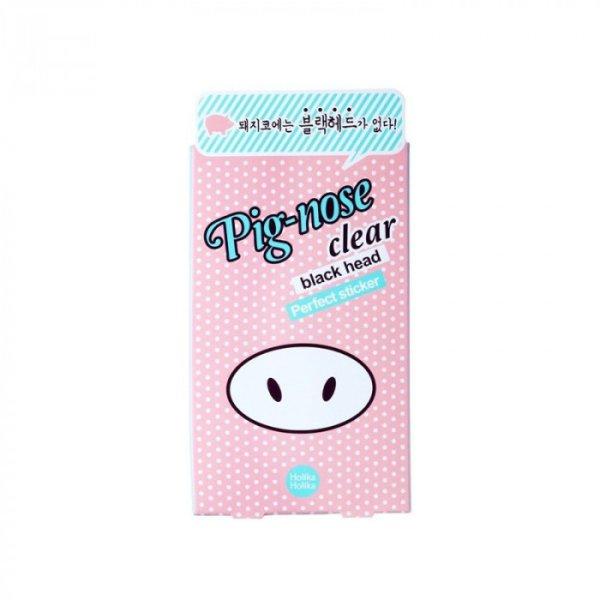 Holika Holika Tisztító orrtapaszok mitesszerek ellen Pignose (Clear
Black Head Perfect Sticker) 10 db