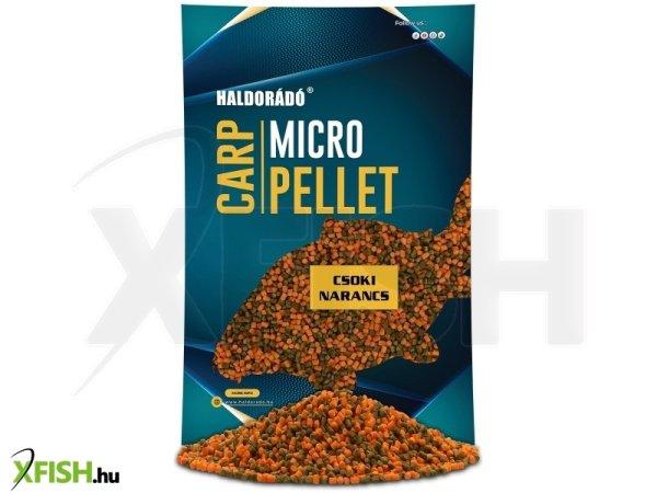 Haldorádó Carp Micro Pellet - Csoki - Narancs 600g 2,5mm