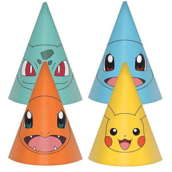 Pokémon Thunder parti kalap, csákó 8 db-os