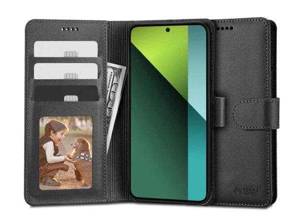 Tech-Protect Wallet flipes bőrtok - Xiaomi Redmi Note 13 Pro 5G/Poco X6 5G -
fekete