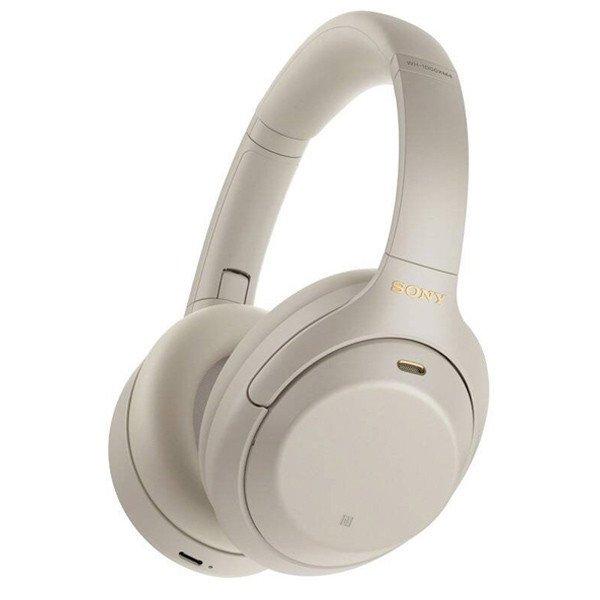 Vezeték nélküli fülhallgató Sony WH-1000XM4 zajszűréssel, platina ezüst