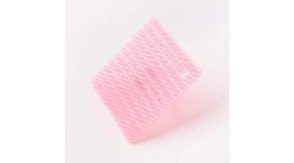 3 db rózsaszín szilikon mosogató szivacs