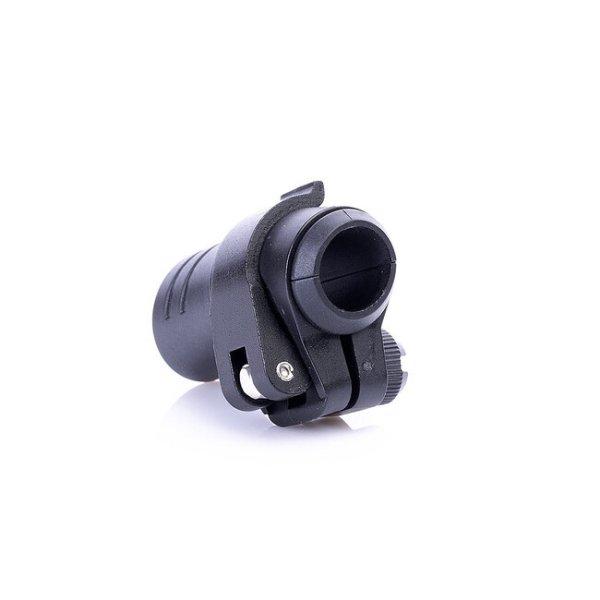 Warp ND - flip-lock mechanika FL-17 fekete műanyag/fekete alu kar/fekete anya,
18mm átmérőhöz