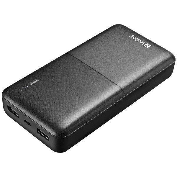 Sandberg Akkubank - Saver Powerbank 20000 (20000mAh; 2xUSB-A)