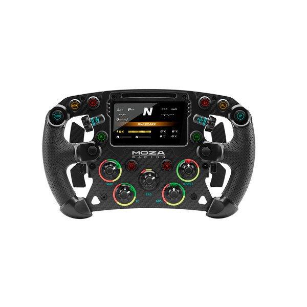 Moza Racing kiegészítő - MOZA FSR Kormánykerék (Dual Clutch, RGB, 4,3 inch
kijelző, 280mm)