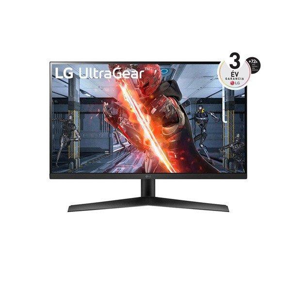 LG Monitor 27" Gamer - 27GN60R-B (IPS; 16:9; 1920x1080; 144Hz; 1ms; 300cd;
HDMI; DP; FreeSync; HDR10; sRGB99%, pivot)