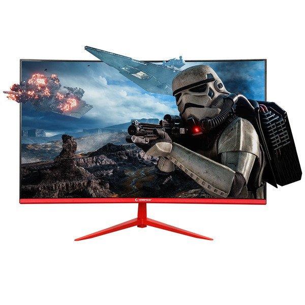 Rampage Monitor 27" - BLAZE BL27R165C (VA, 165Hz, 1ms, 16:9, 1920x1080,
220cd/m2, HDMI, DP, fekete, FreeSync, ívelt)