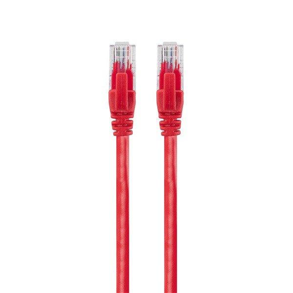 S-link Kábel - SL-CAT601RE (UTP patch kábel, CAT6, piros, 1m)