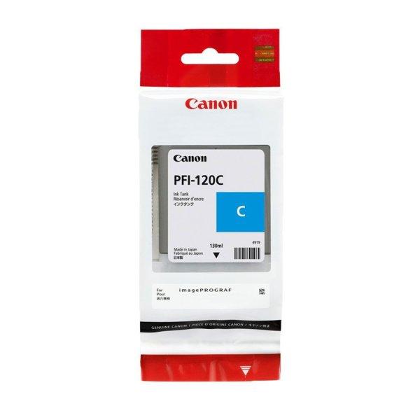 Canon PFI120 tintapatron cyan ORIGINAL