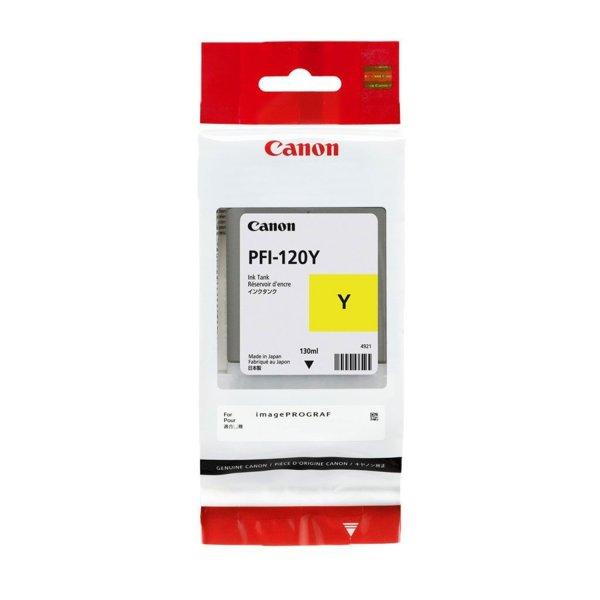 Canon PFI120 tintapatron yellow ORIGINAL