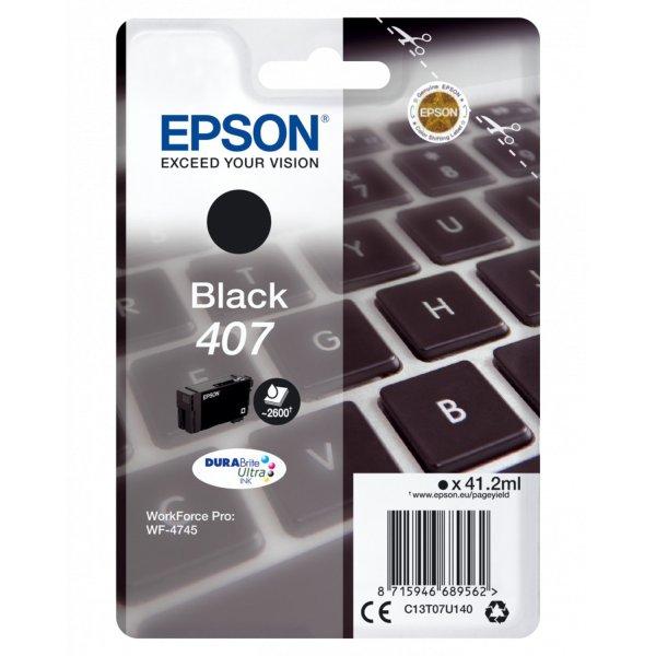 Epson T07U1 tintapatron black ORIGINAL