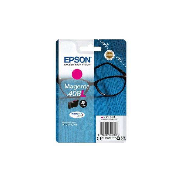 Epson 408XL/T09K3 tintapatron magenta ORIGINAL