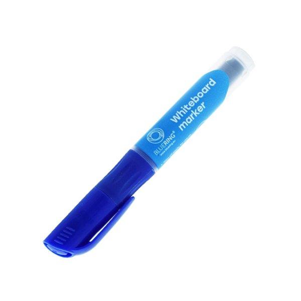 Táblamarker 2,2-5,2mm, vágott hegyű, cserélhető betétes, Bluering kék