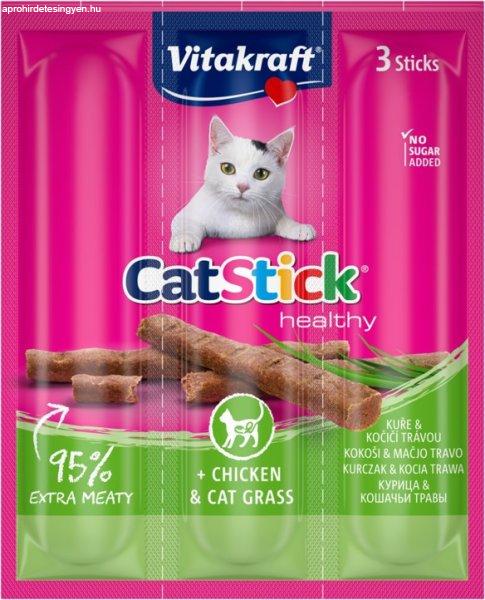 Vitakraft Cat Stick Jutalomfalat Mini Csirke & Macskafű 3x6g