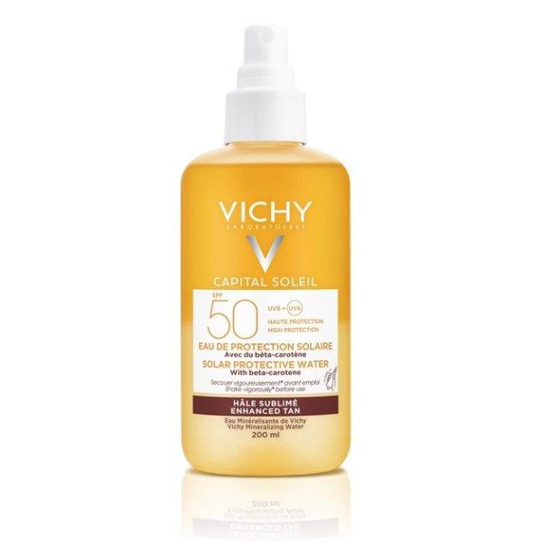 Vichy Capital Soleil ultra könnyű napvédő spray bétakarotinnal SPF50+ 200ml