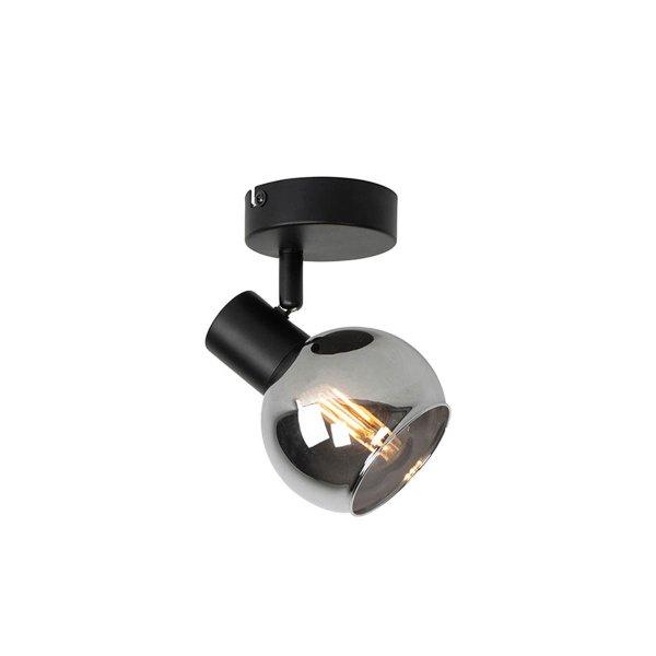 Smart spot fekete füstüveggel, WiFi P45-tel - Vidro