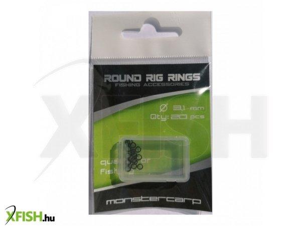 Monstercarp-Round Rig Rings 3,1mm (fém karika 3,1mm)