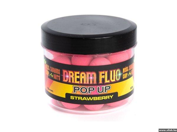 Zadravec Dream Fluo Pop-Up bojli Strawberry-Pink (Eper-Rózsaszín) 16 mm 60 g