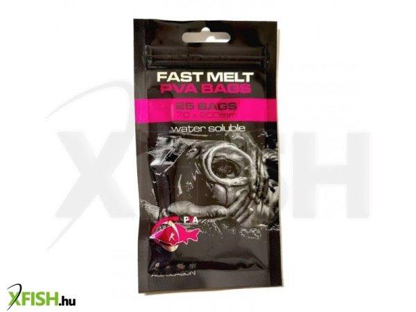 Pva Bags Fast Melt Gyors Oldódású Pva Zacskó 70x200mm 25db/csomag