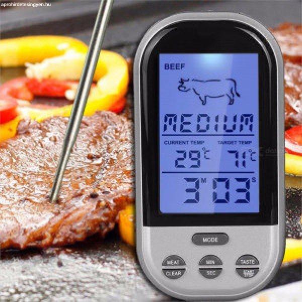 Vezeték nélküli digitális ételhőmérő (tp-808)