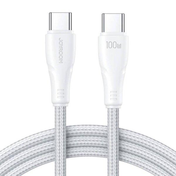 USB-C kábel 100 W 1,2 m Joyroom S-CC100A11 (fehér)