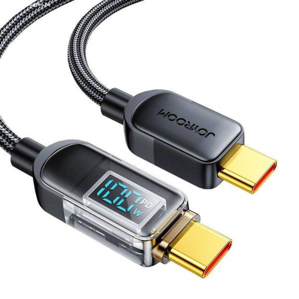 USB-C kábel 100 W 1,2 m Joyroom S-CC100A4 (fekete)