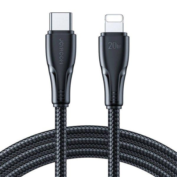 USB-C Lightning kábel, 20 W, 0,25 m Joyroom S-CL020A11 (czarny)